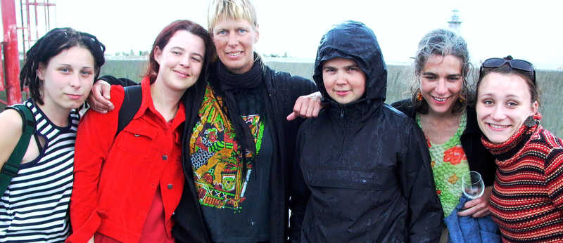 Group in Wladyslawowo Harbour