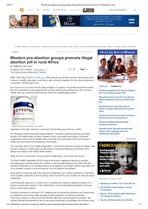 Western pro-abortion groups promote illegal abortion pill in rural Africa _ LifeSiteNews.pdf