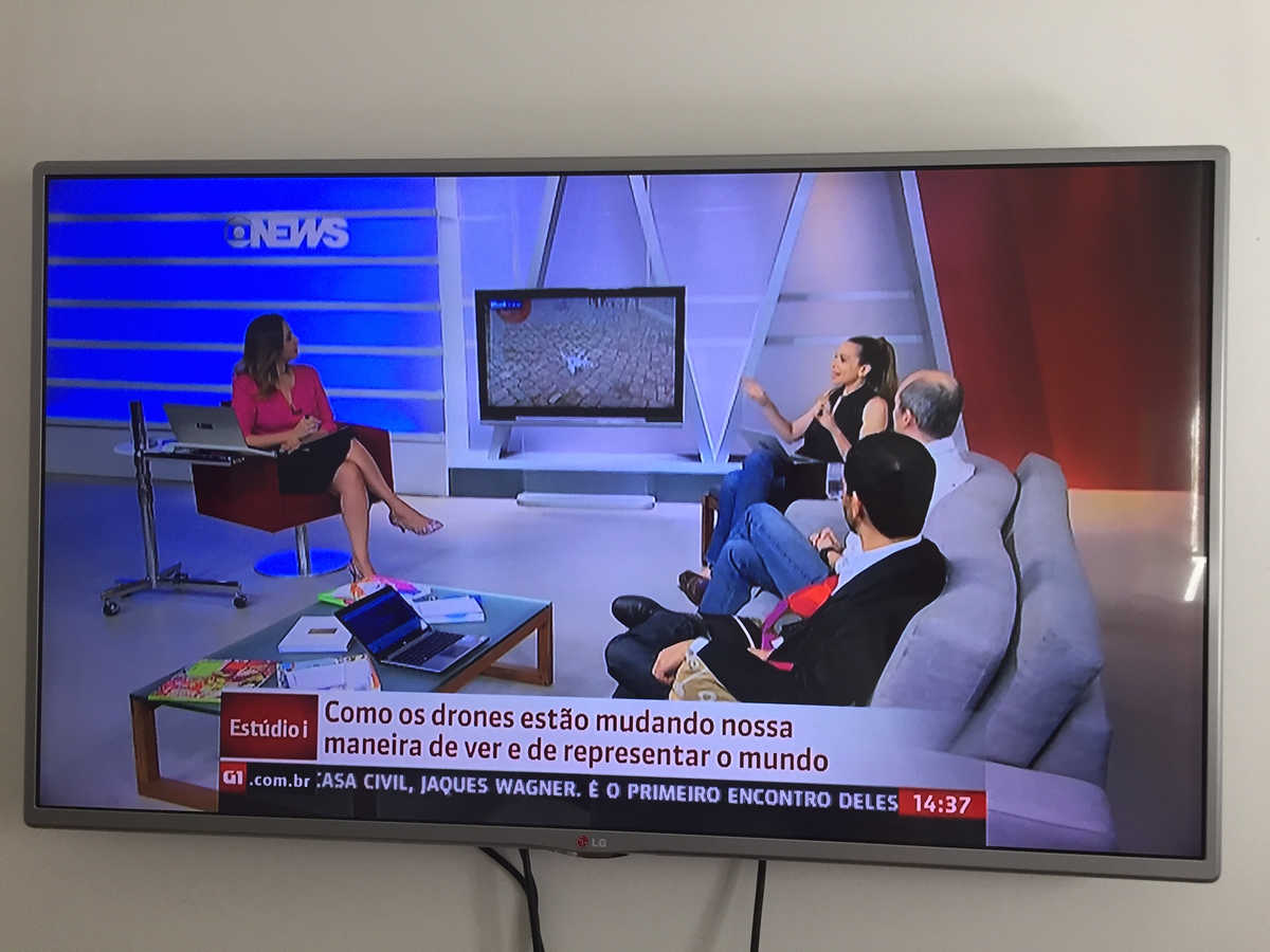 abortion drone on Globo, brazil