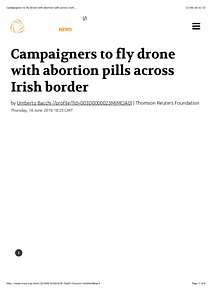 Campaigners to fly drone with abortion pills across Irish ....pdf