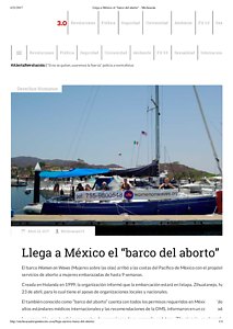Revolucion 3.0 Llega a México el _barco del aborto_ - Michoacán.pdf