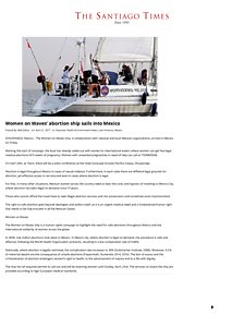 Women on Waves’ abortion ship sails into Mexico _ The Santiago Times.pdf