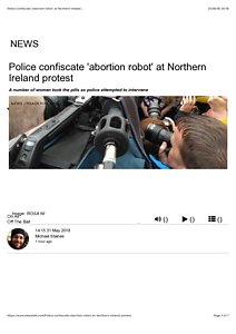 Police confiscate 'abortion robot' at Northern Ireland....pdf