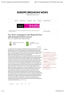 Pro-choice campaigners take illegal abortion pills during Bus4Choice protest – Europe Breaking News.pdf
