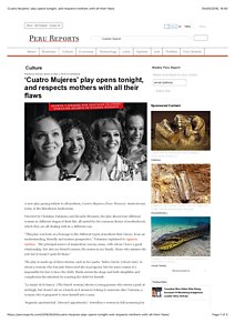 'Cuatro Mujeres' play opens tonight, and respects mothers with all their flaws.pdf