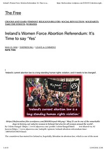 Ireland’s Women Force Abortion Referendum: It’s Time to say ‘Yes’ | The Free.pdf