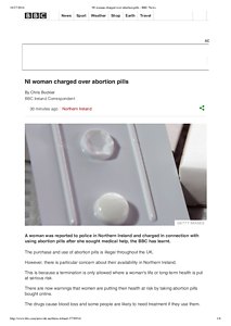 NI woman charged over abortion pills - BBC News 2016.pdf