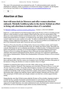 1-10-2012, Abortion at Sea , The Daily Beast