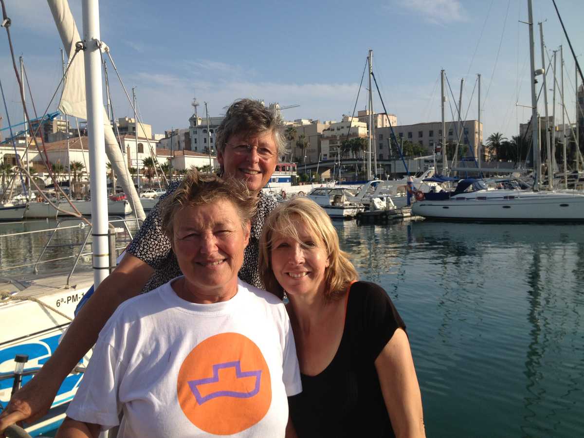 liesbeth van tongeren and captains ship myra and margreet