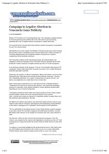 9-11, Campaign to Legalise Abortion in Venezuela Gains Publicity | venezuelanalysis.com.pdf