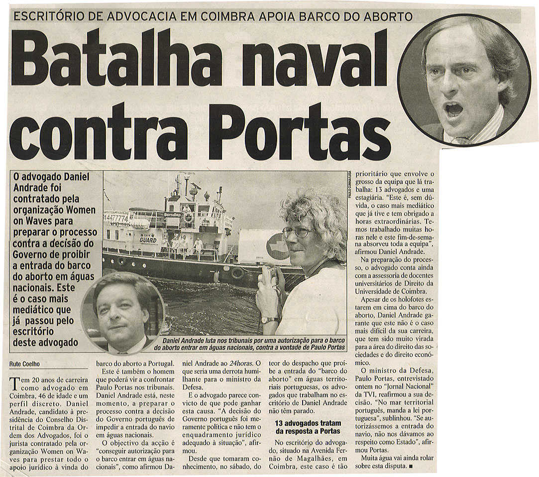 Batalha naval contra Portas