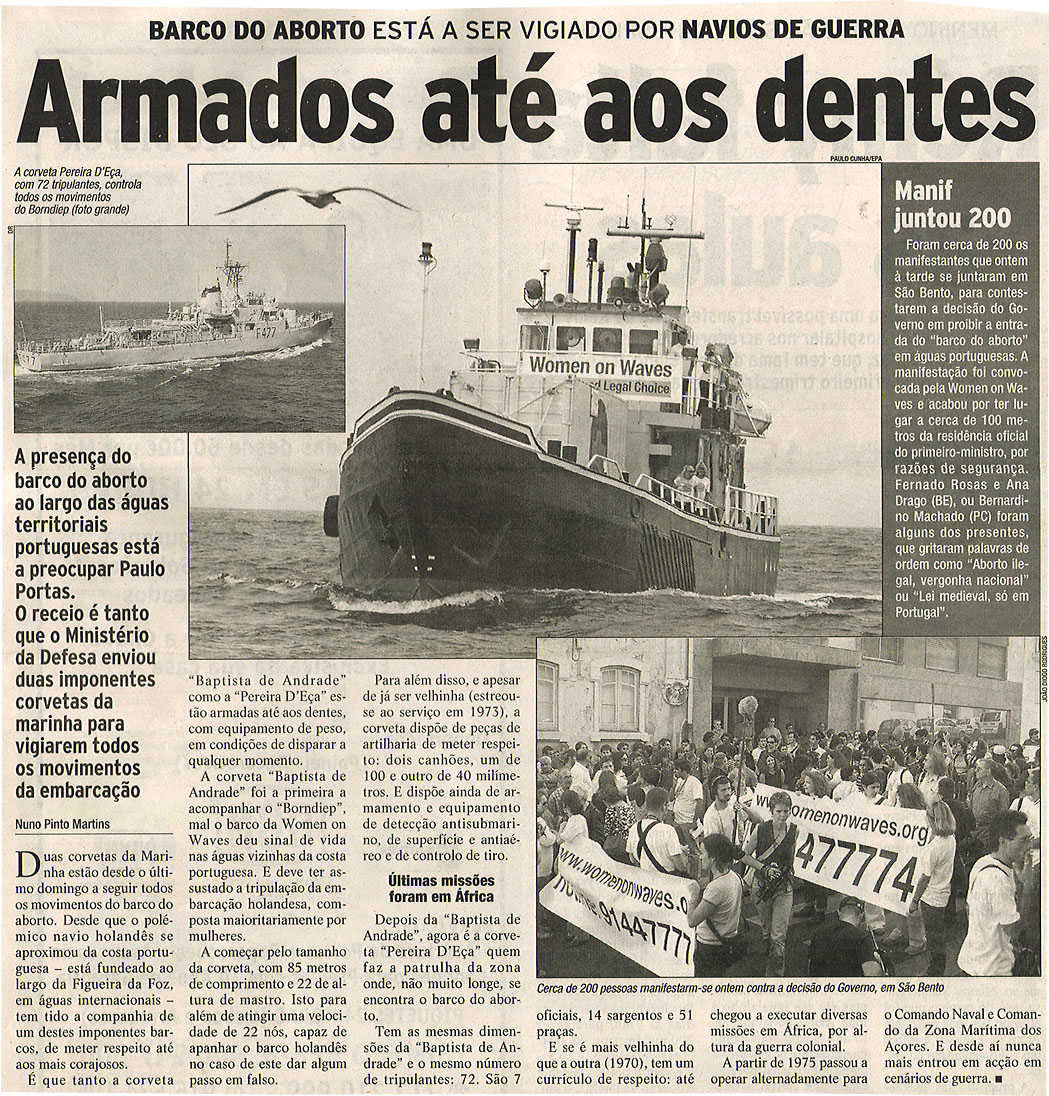 Armados até aos dentes