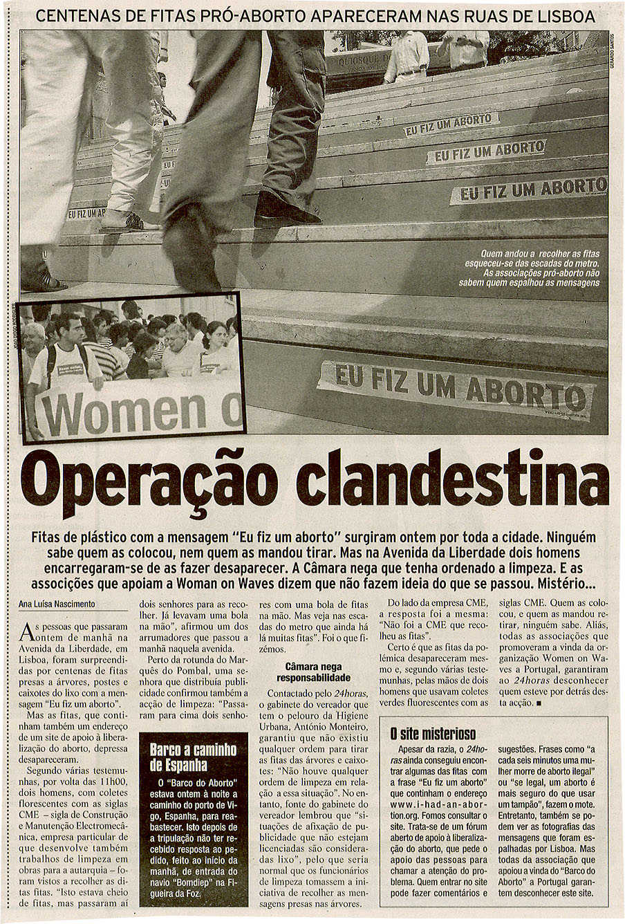 Operação clandestina