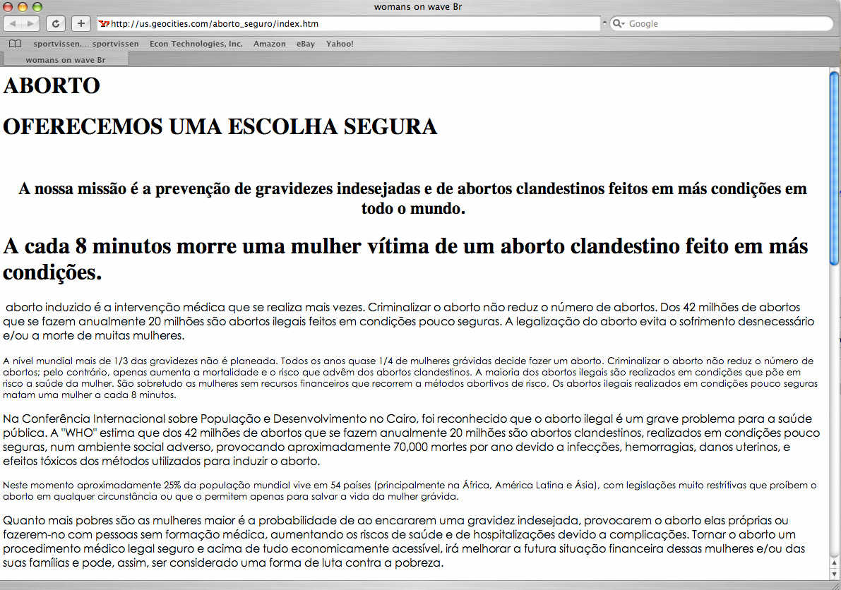 BRASIL: GOLPISTAS NA INTERNET