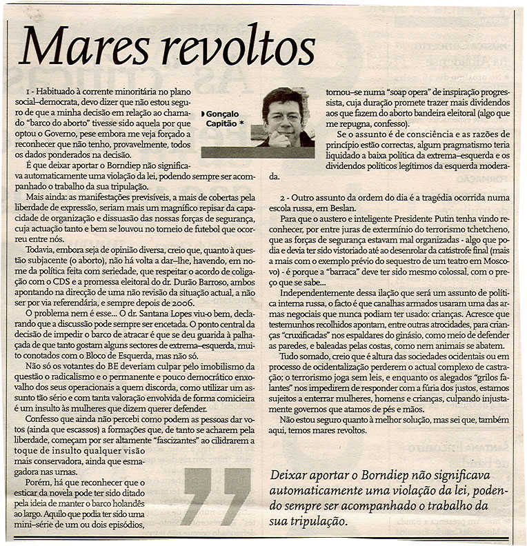 Mares revoltos