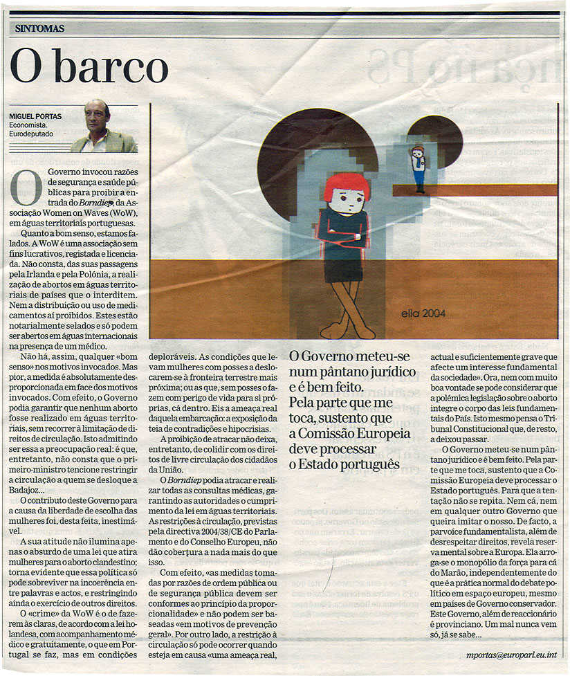 O barco