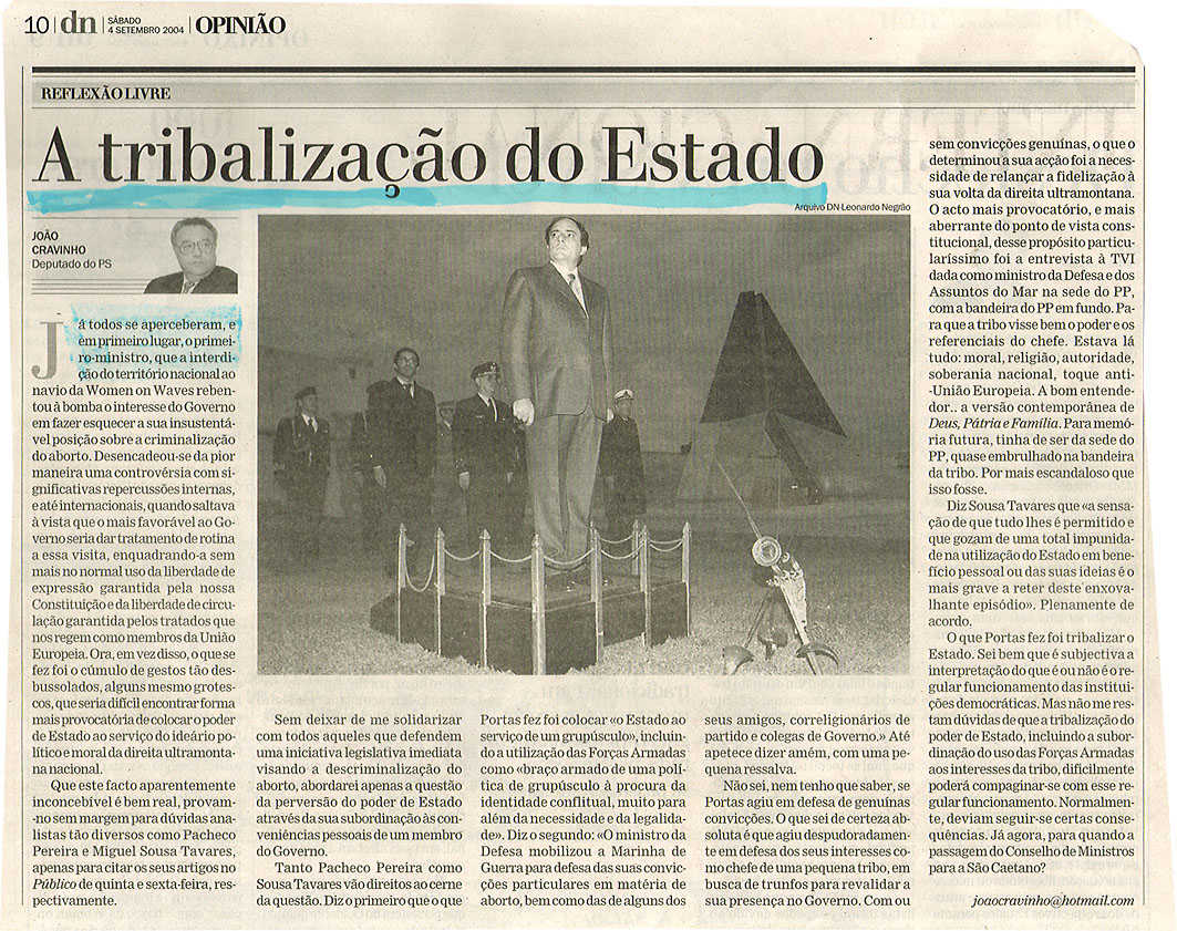 A tribalização do Estado