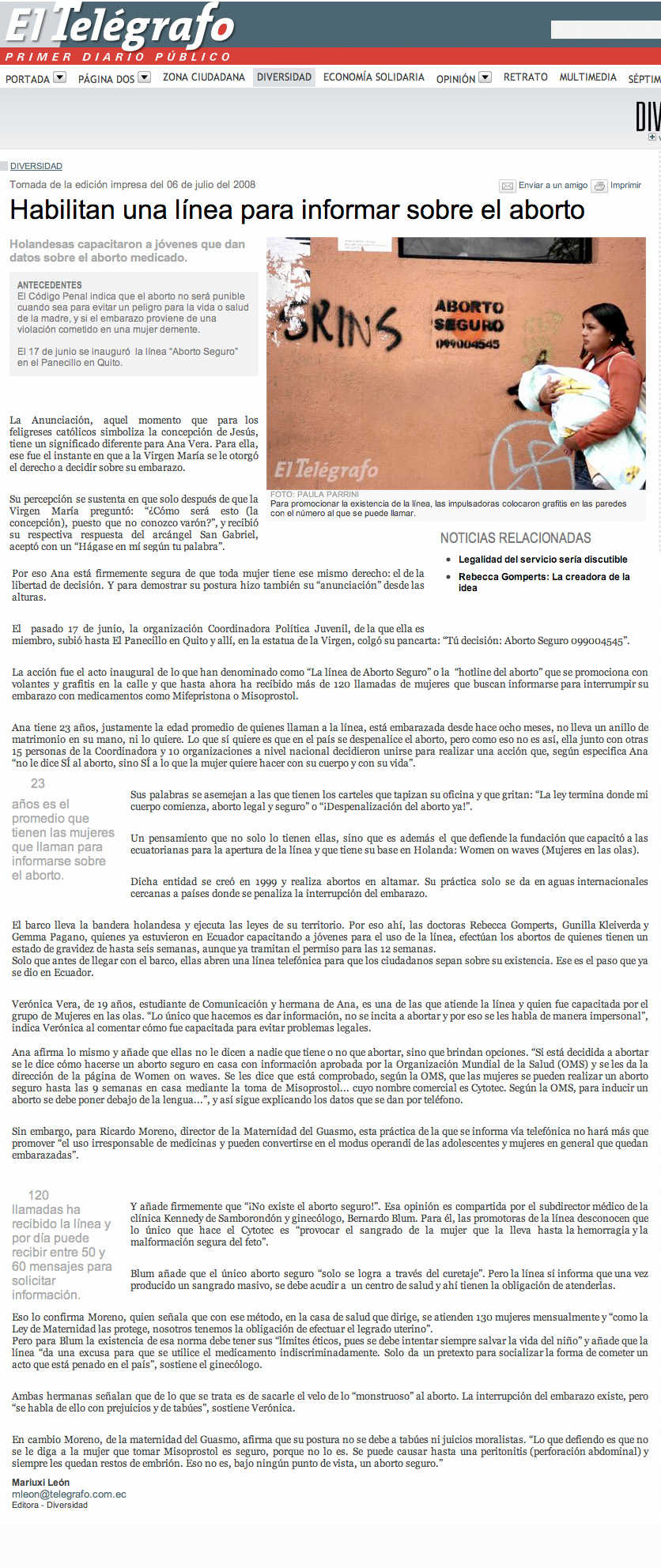 El telegrafo 7-7