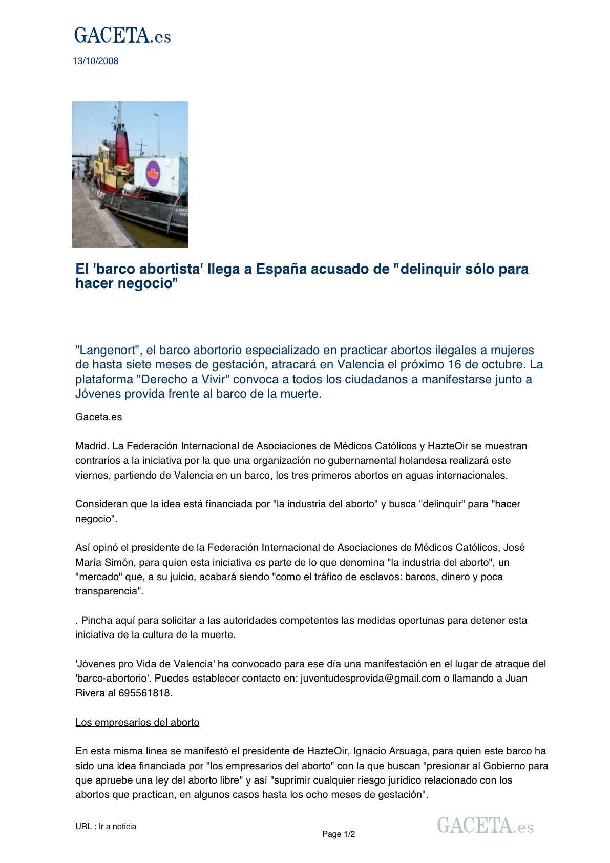 Gaceta