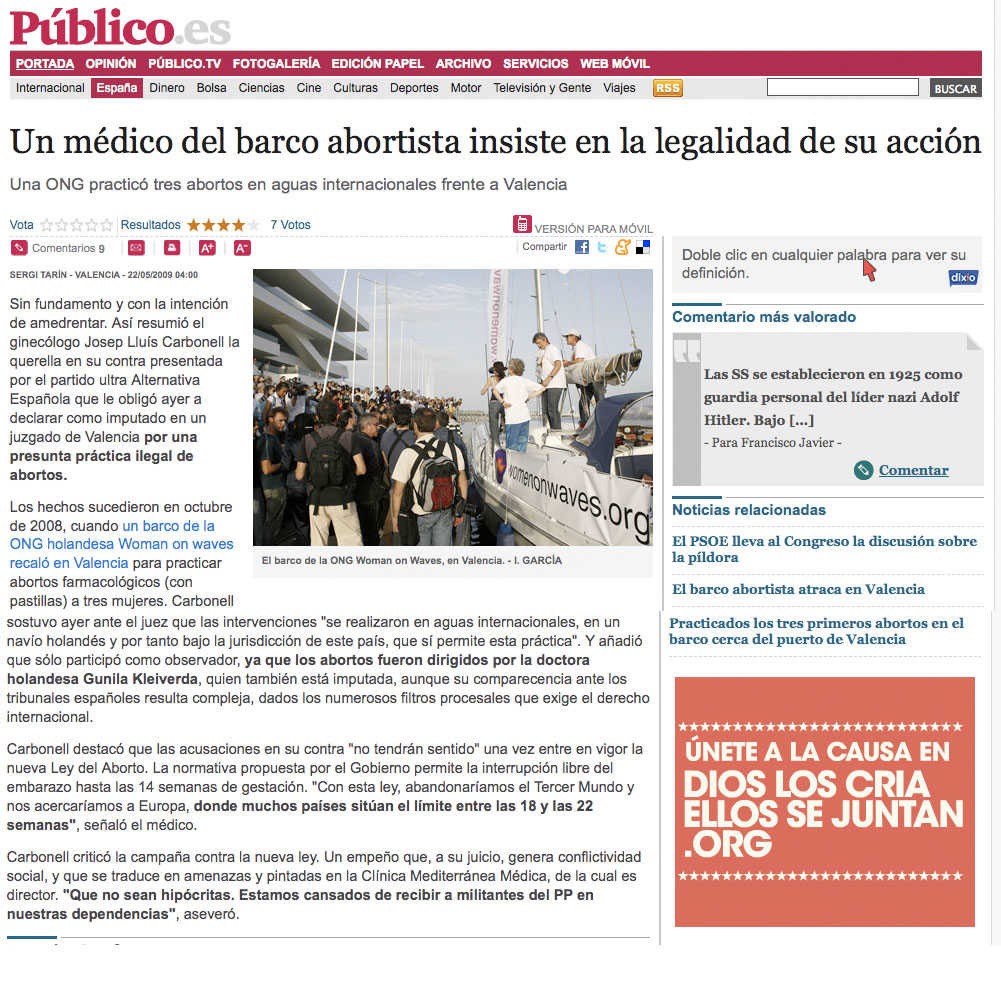 publico about investigation in spain