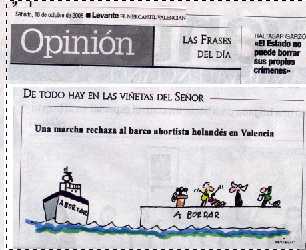 Las Provincias 18-10-08 Cartoon