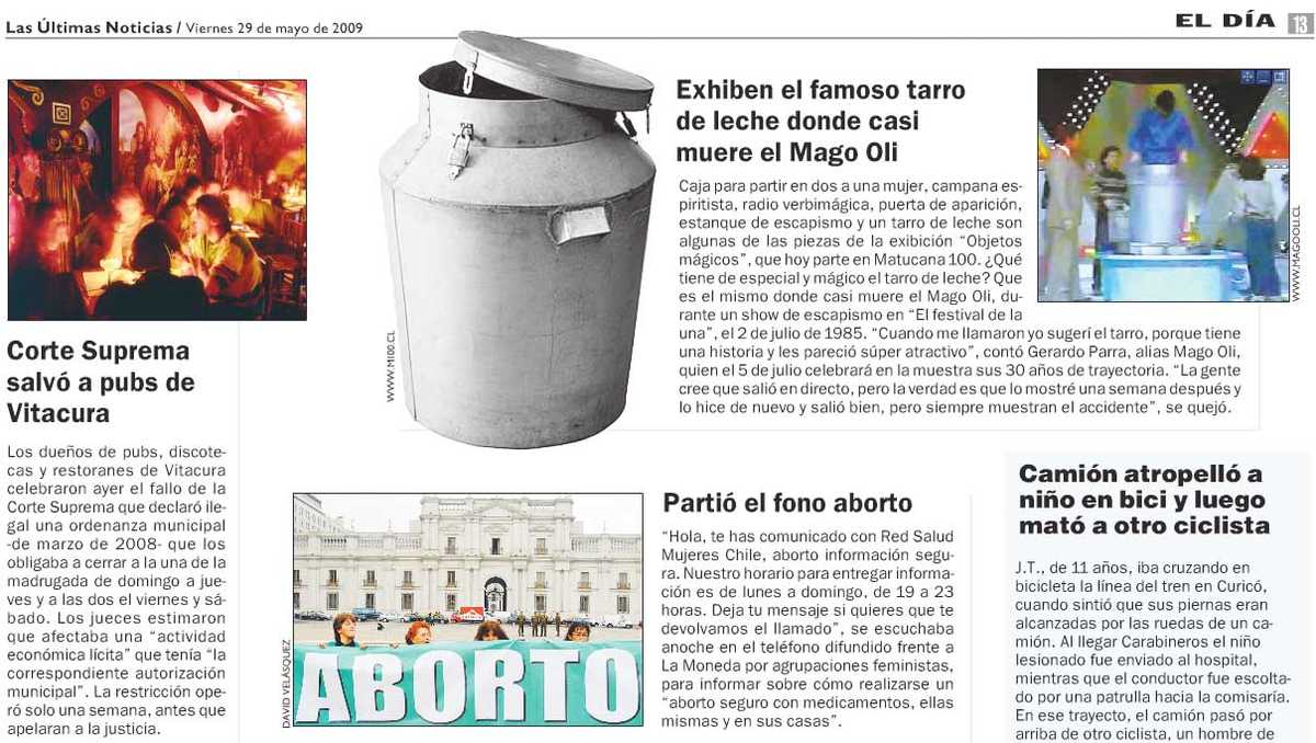 las ultimas noticias