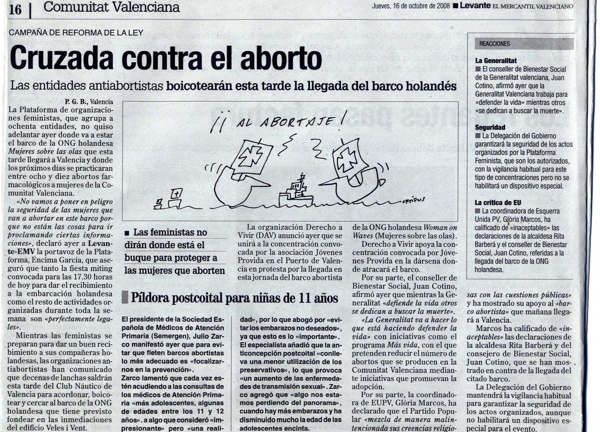 El Levante 16/10/08 opinion