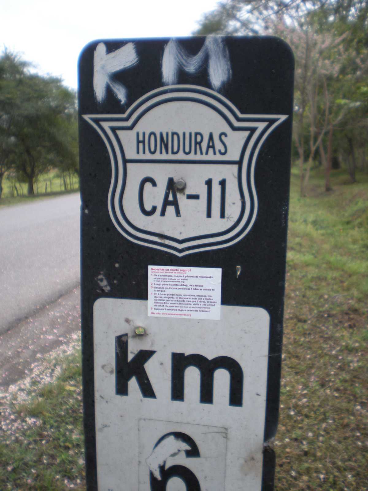 Aborto con pastillas Honduras. sticker 3
