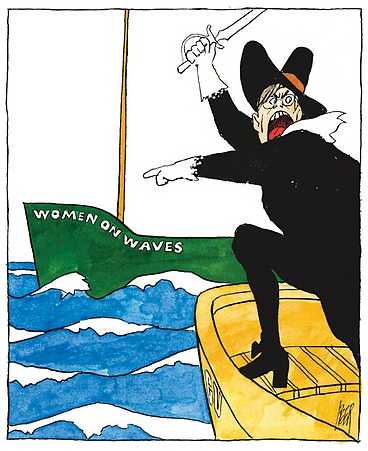 Cartoon Peter van Straaten