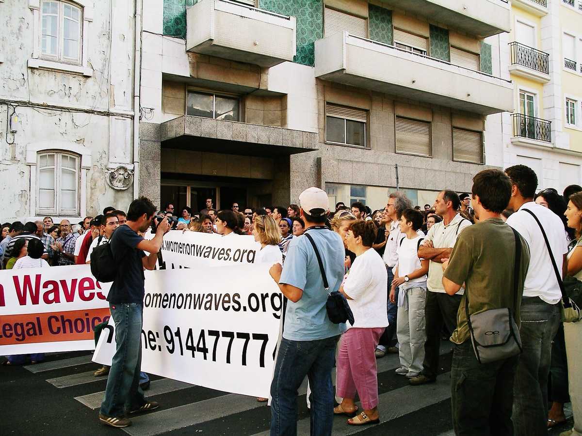 Manifestation in Lisbon