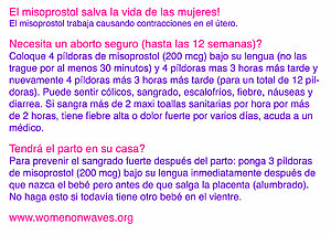 misoprostol spanish