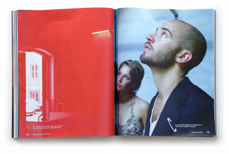 The-safety-pin magazine spreads