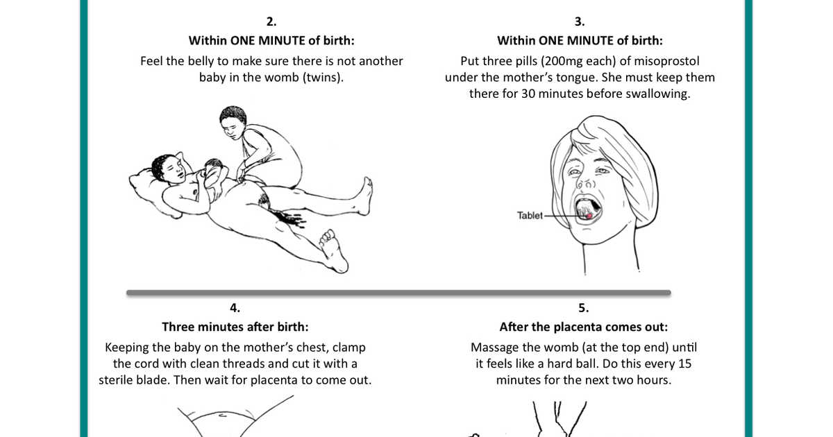 Un Accouchement Sans Danger Avec Le Misoprostol @ Women On Waves