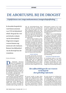 abortus pil bij de drogist