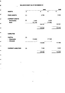 Financial report 2009