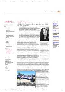 Débat sur l’avortement, au creux de la vague Par Mouna Hachim - Leconomiste.pdf