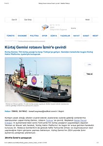 radikal: turkiye kurtaj gemisi rotasini izmire cevirdi 13-5-2013
