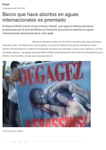 Vessel premiere Chile