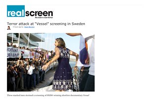 Terror attack during Vessel- realscreen