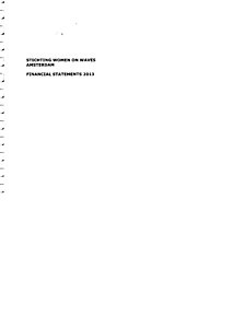 Financial report 2013