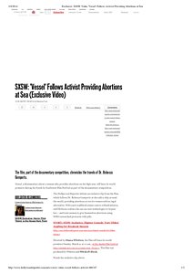 Exclusive_ SXSW Video 'Vessel' Follows Activist Providing Abortions at Se