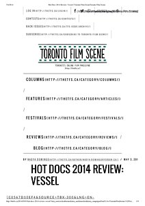 Hot Docs 2014 Review_ Vessel _ Toronto Film SceneToronto Film Scen