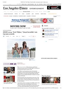 SXSW 2014_ 'Fort Tilden,' 'Great Invisible' win top jury awards - latimes