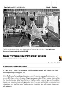 Texas women are running out of options _ MSNBC