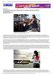 To Fed-Up Texans, Pro-Choice Doc Vessel Was the Best of SXSW _ Public Spectacle _ Los Angeles _ Los Angeles News and Events