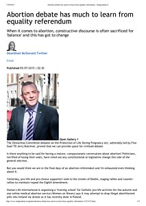 http://www.independent.ie/opinion/abortion-debate-has-much-to-learn-from-equality-referendum-31352332.html