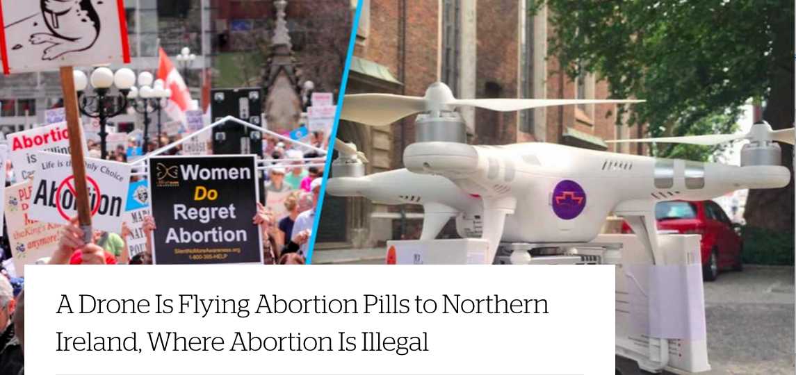 Media Abortion drone ireland
