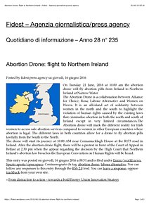 Abortion Drone: flight to Northern Ireland « Fidest – Agenzia giornalistica:press agency.16.06.pdf