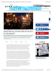 Next Week A Drone Will Drop Abortion Pills In Ireland As An 'Act Of Solidarity' | Politics | The Debrief.pdf