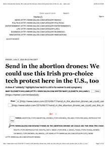 Send in the abortion drones: We could use this Irish pro-choice tech protest here in the U.S., too - Salon.com.pdf